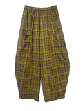 28403 CORDUROY PANTS WITH POCKETS, 100% COTTON: CHOCO