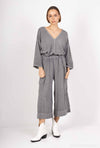 Mid-Length Linen Pants 20570: Khaki