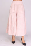 100% linen trousers REF.30235: Light Grey / Unique