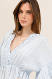 Linen dress REF. 72341: Wasabi
