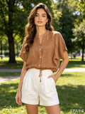Linen shirt REF. 7359: Vert Canard