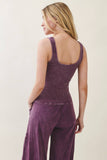 Mineral Washed Everyday Basic Tanktop HT6504: Ash Oak / S-M-L / 2-2-2