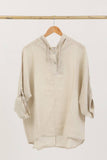 Linen Blouse REF. 2773: Wasabi