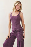 Mineral Washed Everyday Basic Tanktop HT6504: Ash Oak / S-M-L / 2-2-2