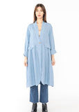 1142 SPRING SUMMER CLOTHING LINEN JACKET: Bordeaux