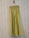 REF 30201 WIDE LEG LINEN PANTS 100%: CAMEL