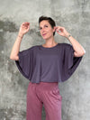 Flutter Top: Steel / M/L