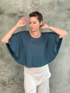 Flutter Top: Steel / M/L