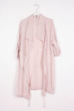 100% Linen Vest REF. 9679: Green duck