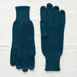 DEV Luxury Merino Mens Gloves: Navy Blue