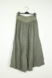 100% linen trousers REF.30235: Light Grey / Unique