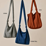 JOGI Vegan Cotton Everyday Shoulder Bag: Turmeric Yellow
