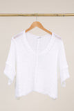 Cotton knit sweater 1916 100% LINEN: Beige