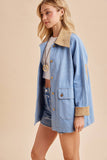 DENIM BARN JACKET: MEDIUM WASH / L