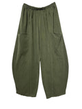 28403 CORDUROY PANTS, 100% COTTON: CHOCO