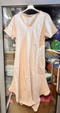 100% Linen Dress REF. 3647: Khaki