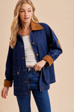 DENIM BARN JACKET: MEDIUM WASH / M