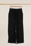 100% Linen Trousers REF. 82750: Khaki