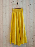 REF 30201 WIDE LEG LINEN PANTS 100%: CAMEL