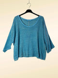 TOP 3791 90% COTTON 10% LINEN: KAKI