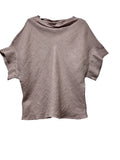 3408 LINEN BLOUSE: MOUTARDE