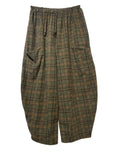 28403 CORDUROY PANTS WITH POCKETS, 100% COTTON: Bordeaux