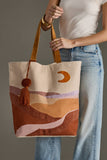 Small Moon Scene Tote