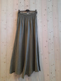 REF 30201 WIDE LEG LINEN PANTS 100%: CAMEL