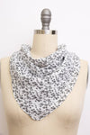 Light Printed Small Pattern Neck Scarf: Star