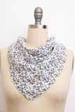 Light Printed Small Pattern Neck Scarf: Star
