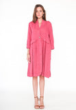 1142 SPRING SUMMER CLOTHING LINEN JACKET: MUSTARD