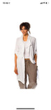 100% Linen Vest REF. 9679: Wasabi