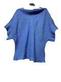 3408 LINEN BLOUSE: ANTHRACITE