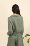 Linen Shirt REF. 3870: Wasabi