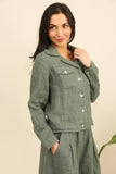 Linen Shirt REF. 3870: Camel