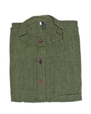 Solid Cotton Kurta: Bronze / Medium