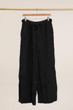 100% Linen Trousers REF. 5105: Green