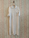 REF 8827 100% LINEN LONG T-SHIRT: BEIGE