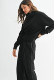 Lounge Layer Long Sleeve Turtleneck: CAMO GREEN / S:M:L (2:2:2)