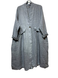 LINEN JACKET 1142: Gris