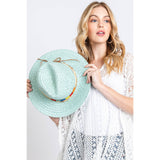 Multi Bands Straw Sun Hat: BE