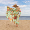 Cotton Kimono Robe - GREEN TREE OF LIFE