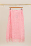 Linen Skirt REF. 80126: Wasabi