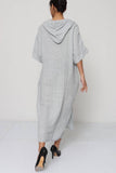 Short Dresses in 100% Linen REF. 1493: Mustard / Unique