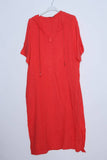 Short Dresses in 100% Linen REF. 1493: Pink / Unique