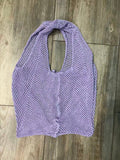 Openwork cotton bag REF.51381: Khaki