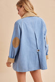 DENIM BARN JACKET: MEDIUM WASH / S