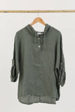 Linen Blouse REF. 2773: Beige