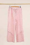 100% Linen Trousers REF. 5105: Green
