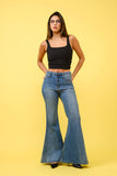 FLARE JEANS S80469: MEDIUM / MEDIUM DENIM